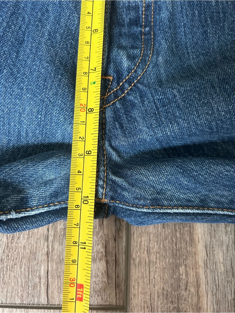 Levi's 501 Original Fit Men's Medium Blue Straight-Leg Jeans Size 29x30 - Picture 6 of 11